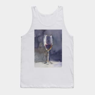 Happy Hour - Wine Glass Tank Top